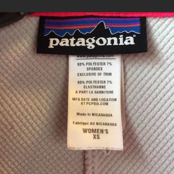 Patagonia Softshell Jacket Adze Hot Pink - Picture 4 of 4